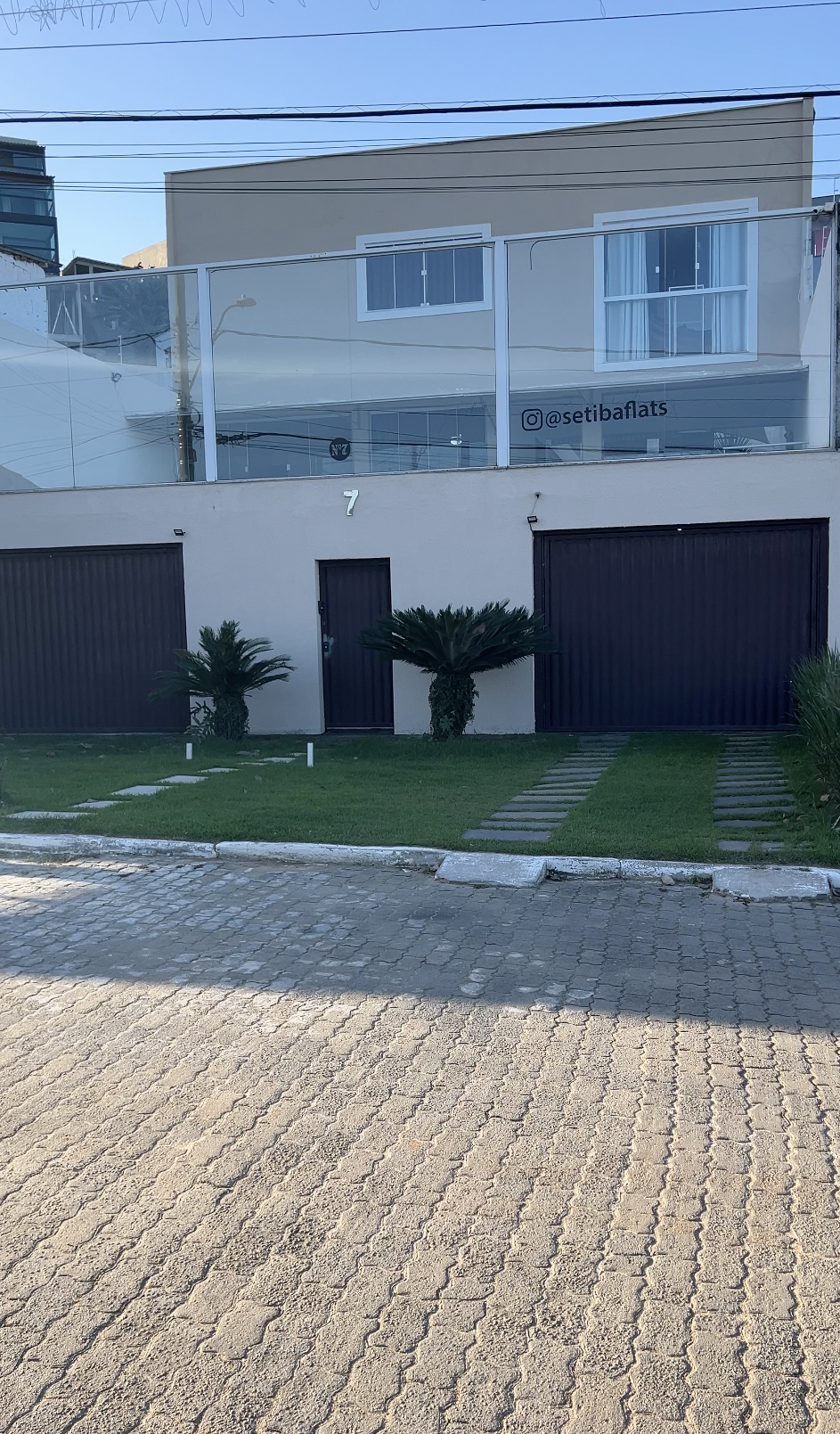 Vista da fachada Setiba Flats